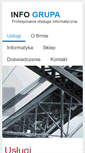 Mobile Screenshot of infogrupa.pl